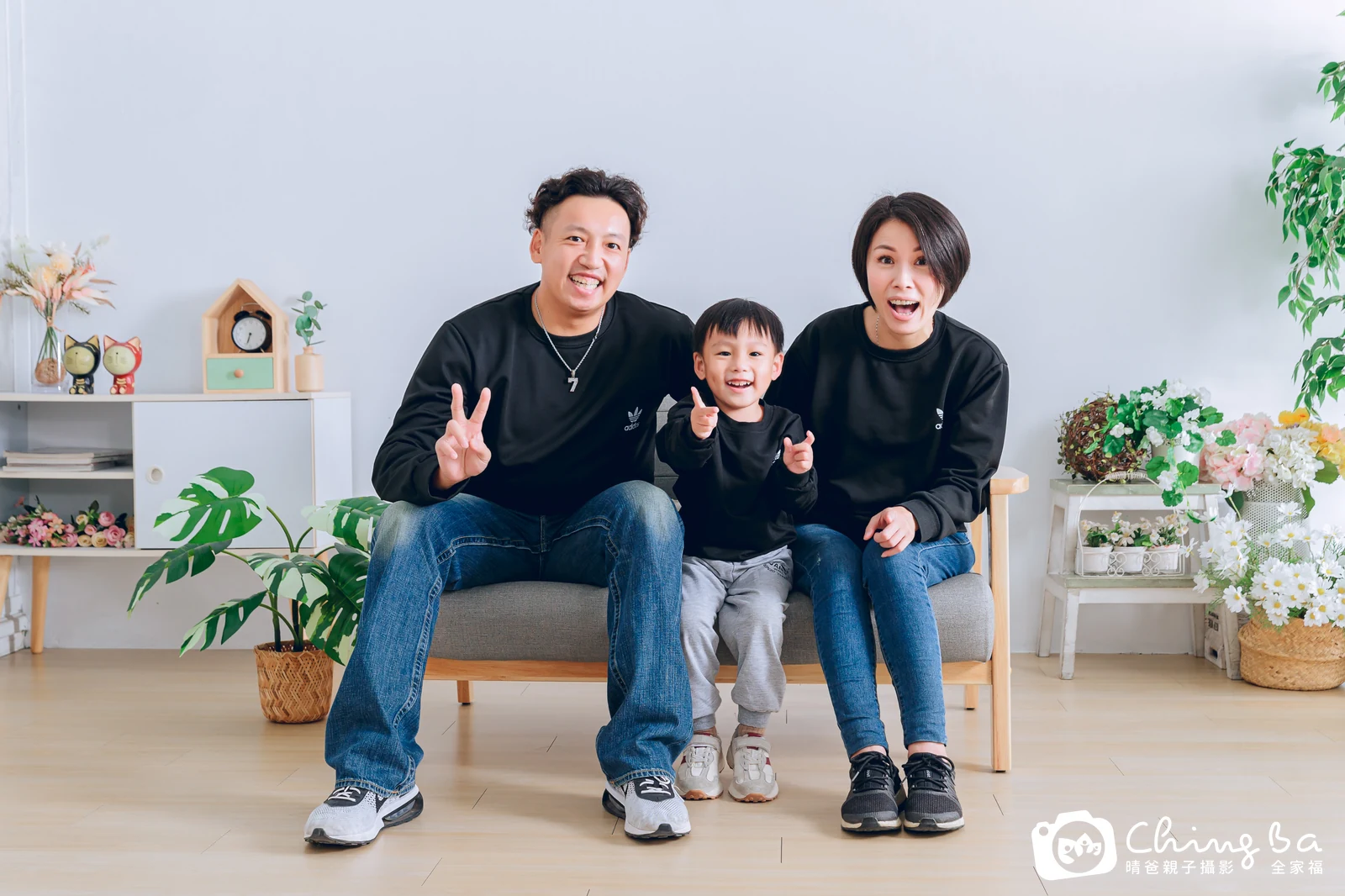 台中家族全家福攝影|兩代