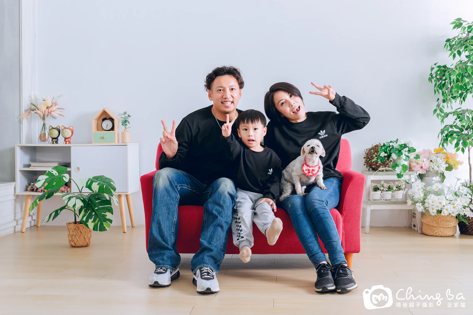 家族合照——晴爸親子攝影
