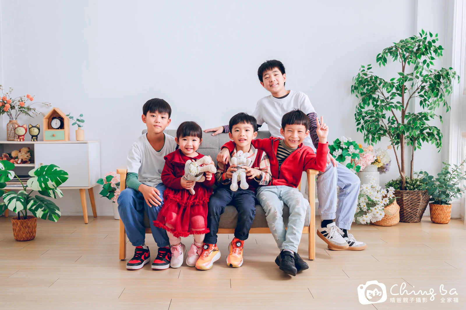 家族合照——晴爸親子攝影