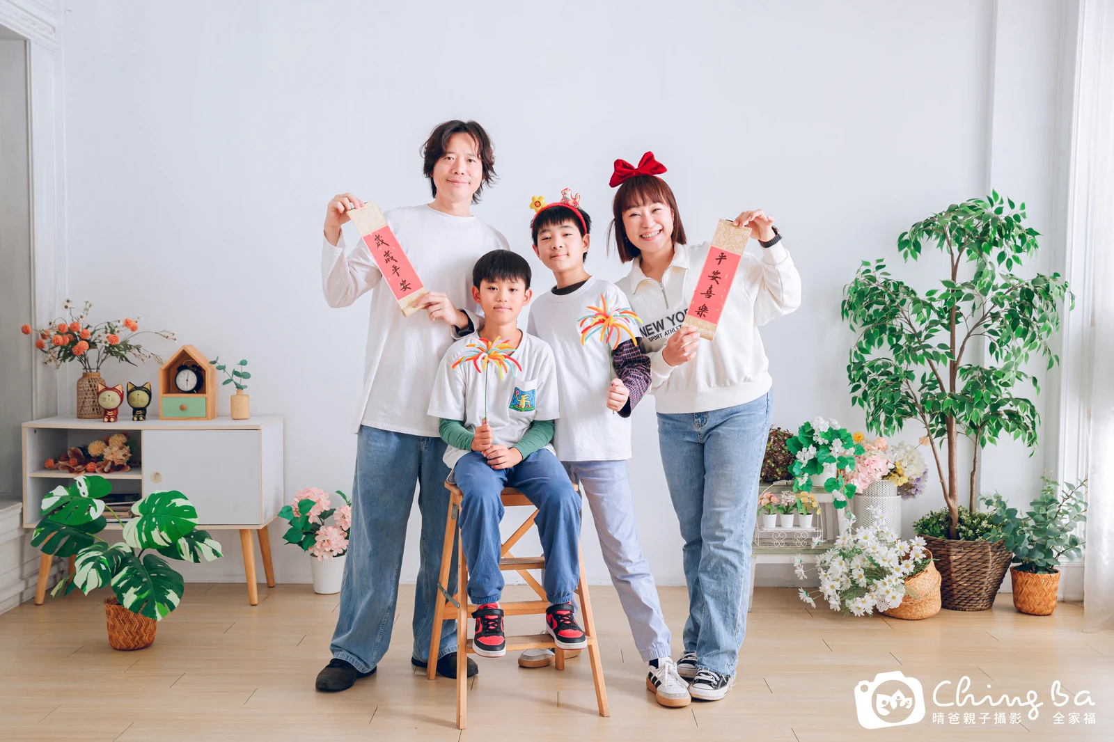 家族合照——晴爸親子攝影