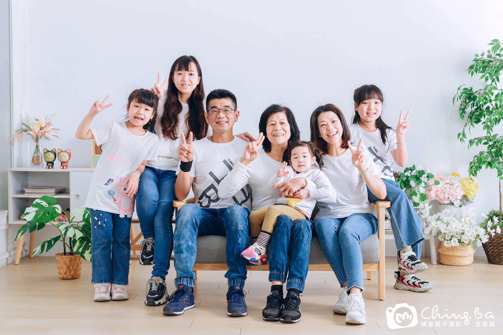 家族全家福作品｜2023 年新春｜晴爸親子攝影