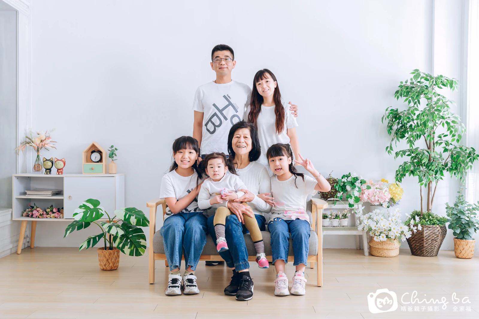 家族合照——晴爸親子攝影