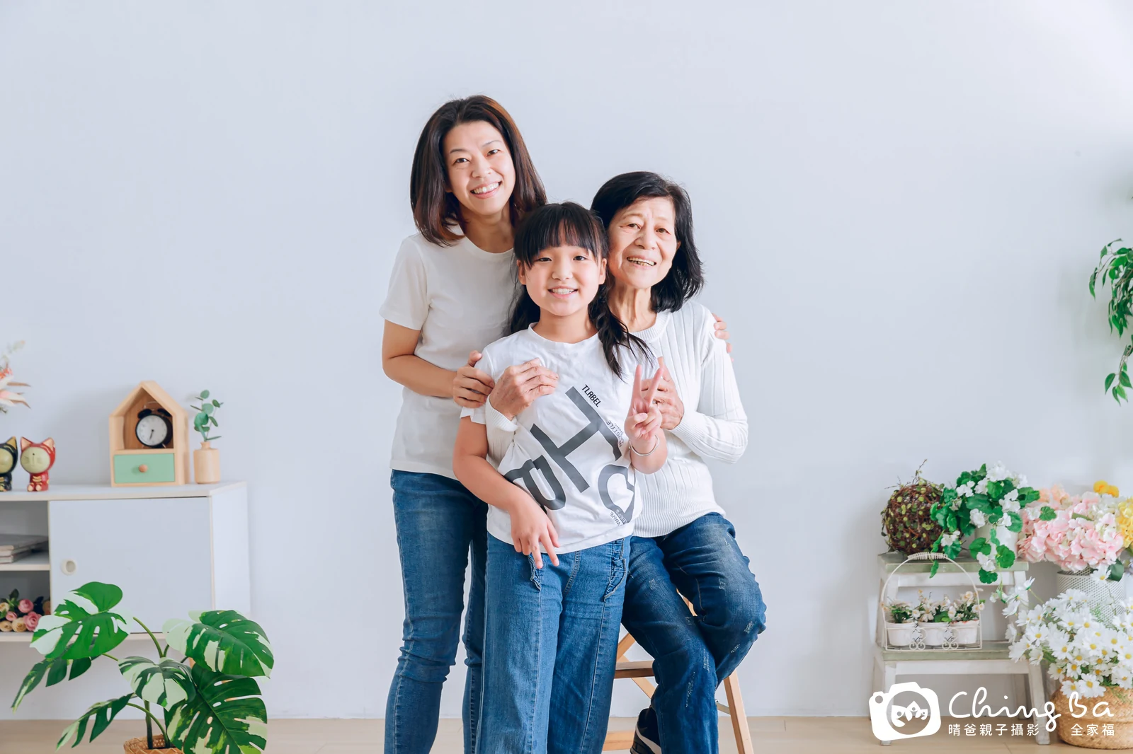家族合照——晴爸親子攝影