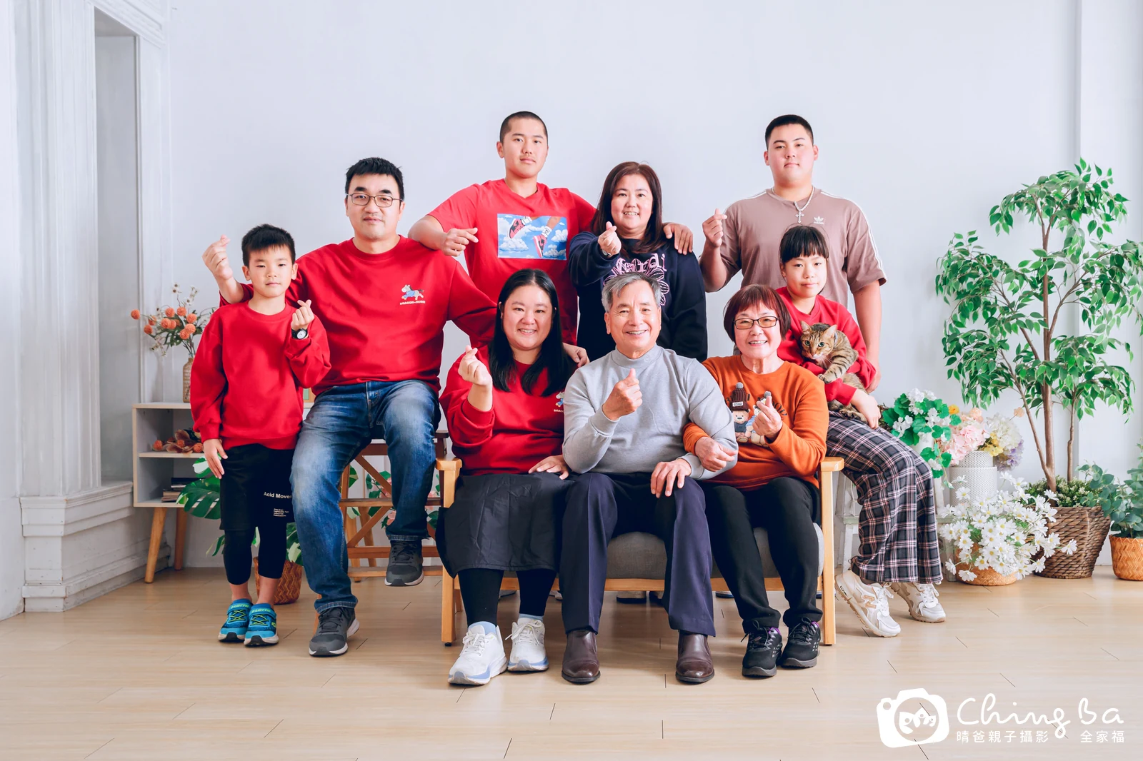 台中家族全家福攝影|三代同堂