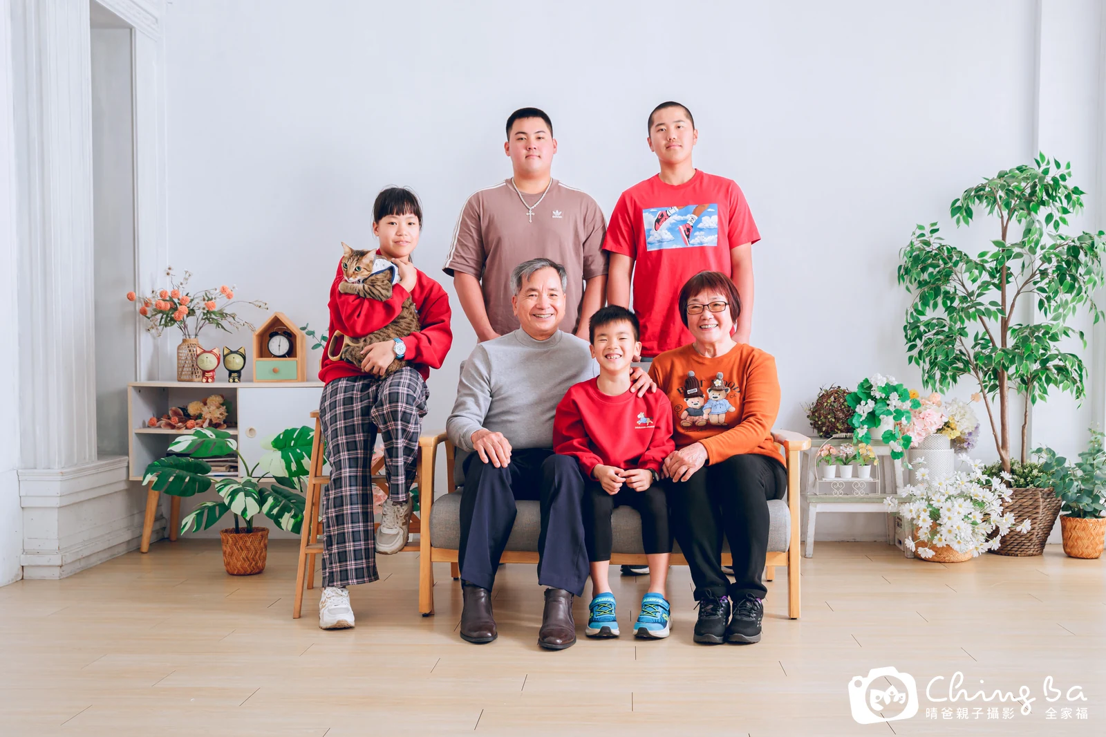 家族合照——晴爸親子攝影