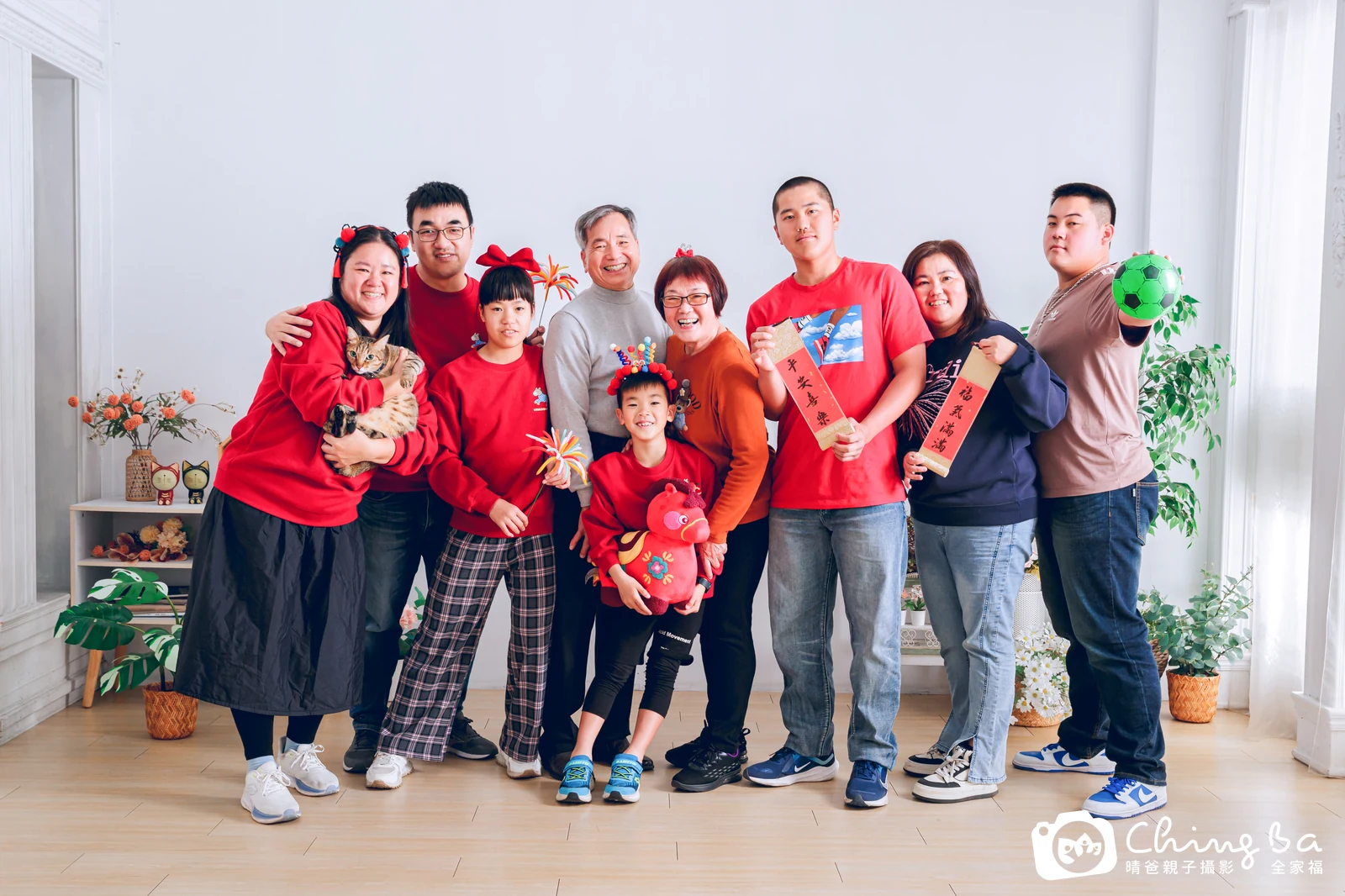 家族合照——晴爸親子攝影