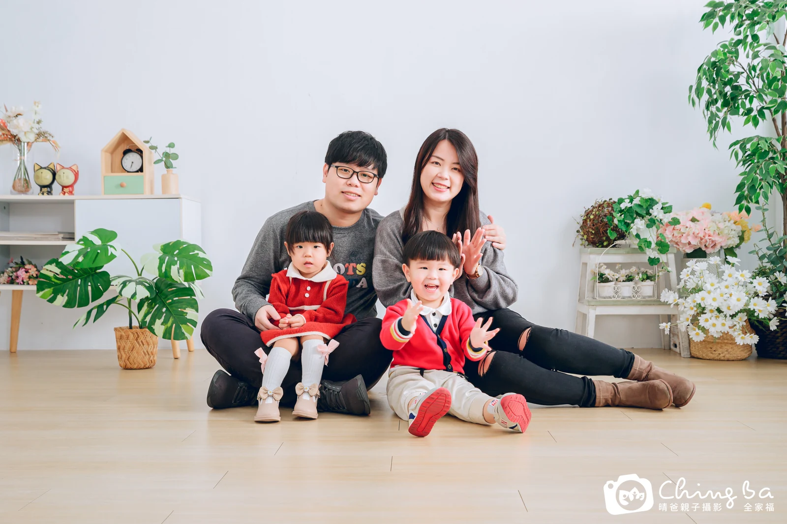 家族合照——晴爸親子攝影