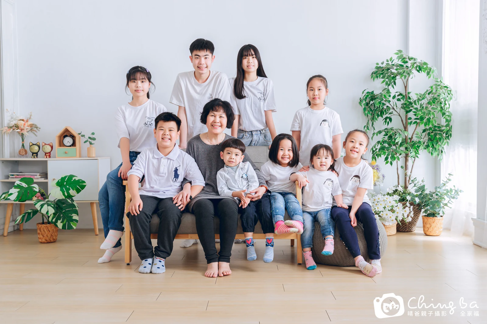 家族合照——晴爸親子攝影