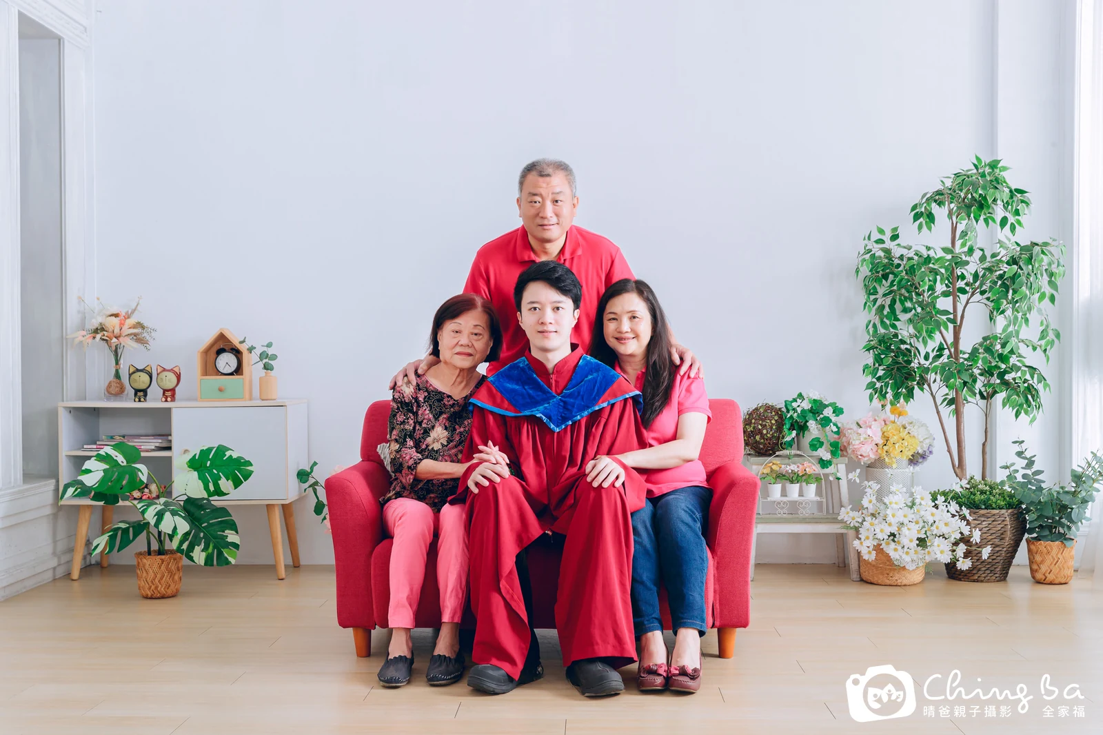 家族合照——晴爸親子攝影