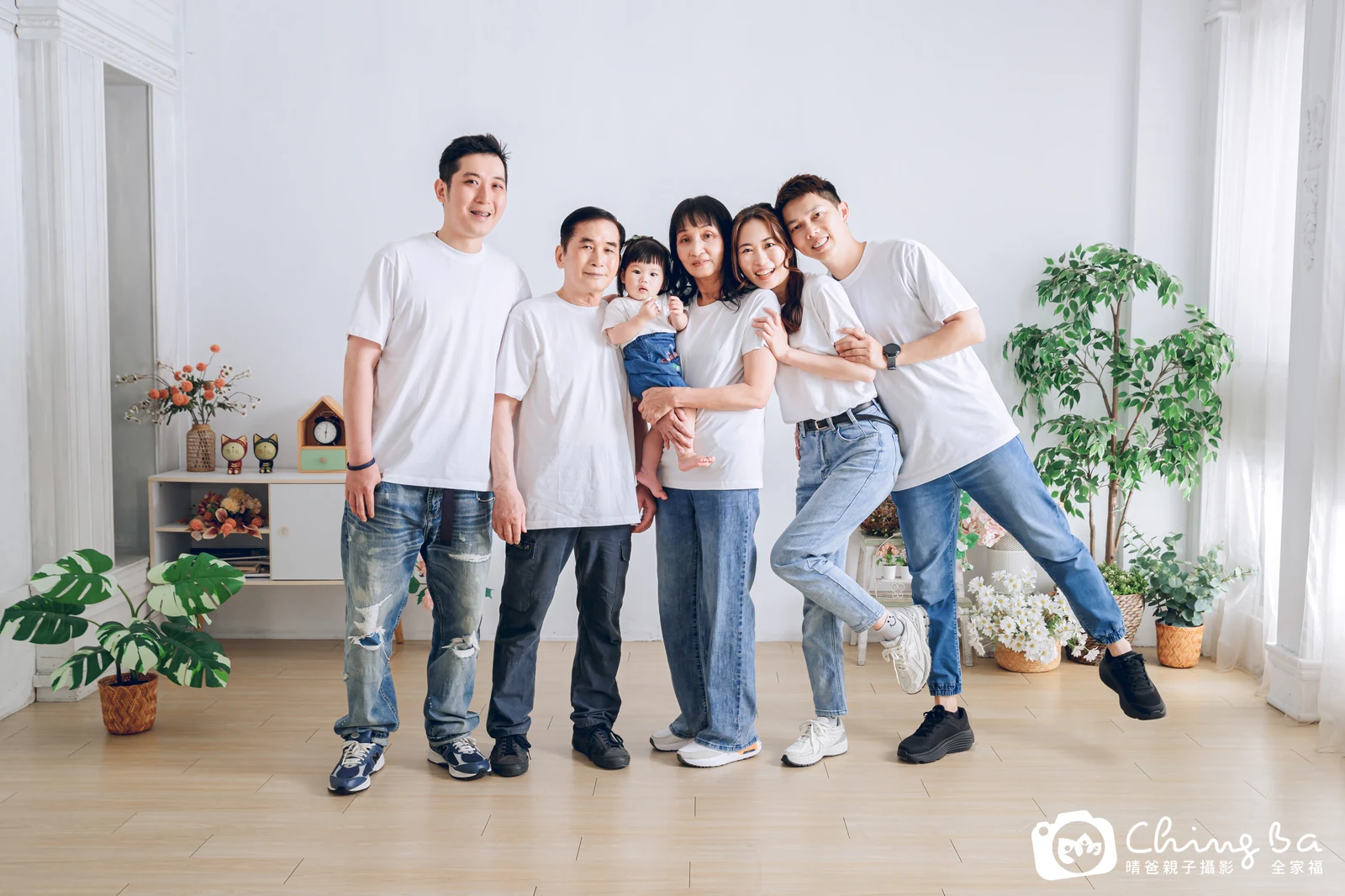 家族合照——晴爸親子攝影