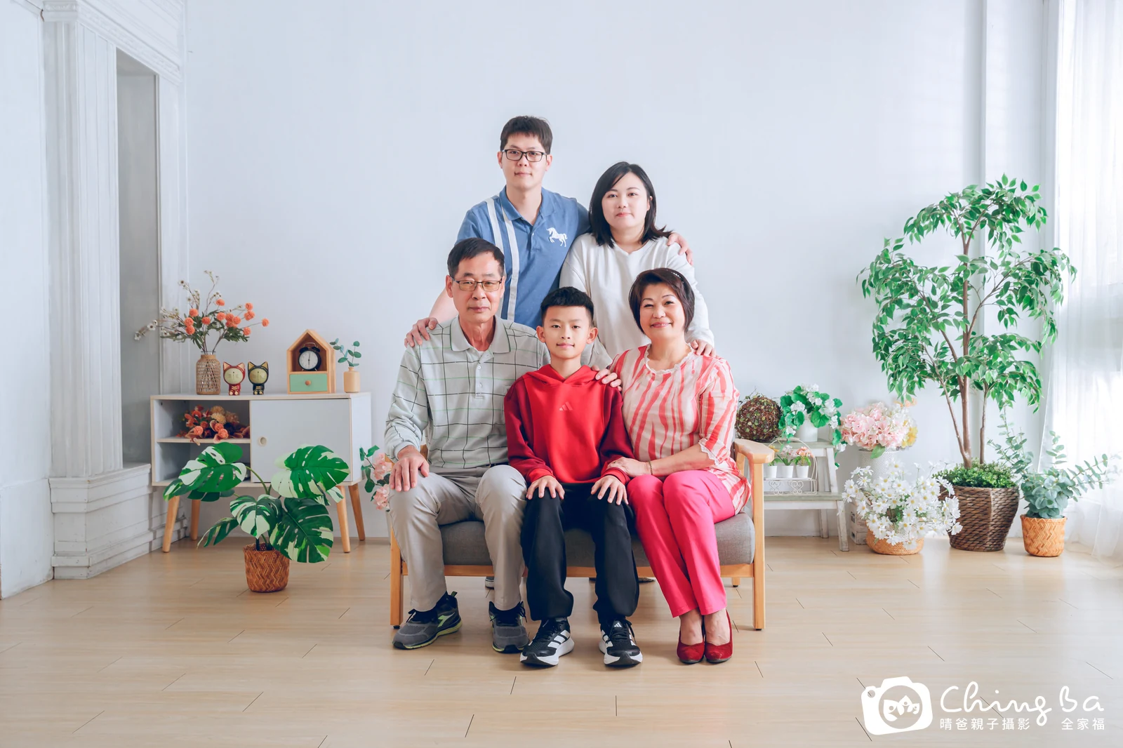 家族合照——晴爸親子攝影
