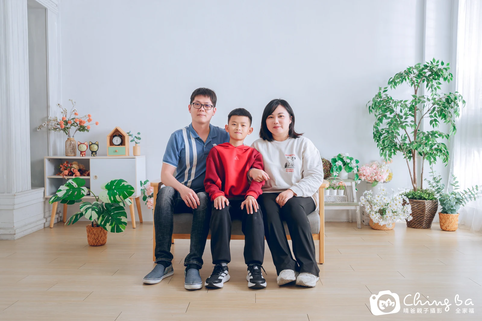 家族合照——晴爸親子攝影