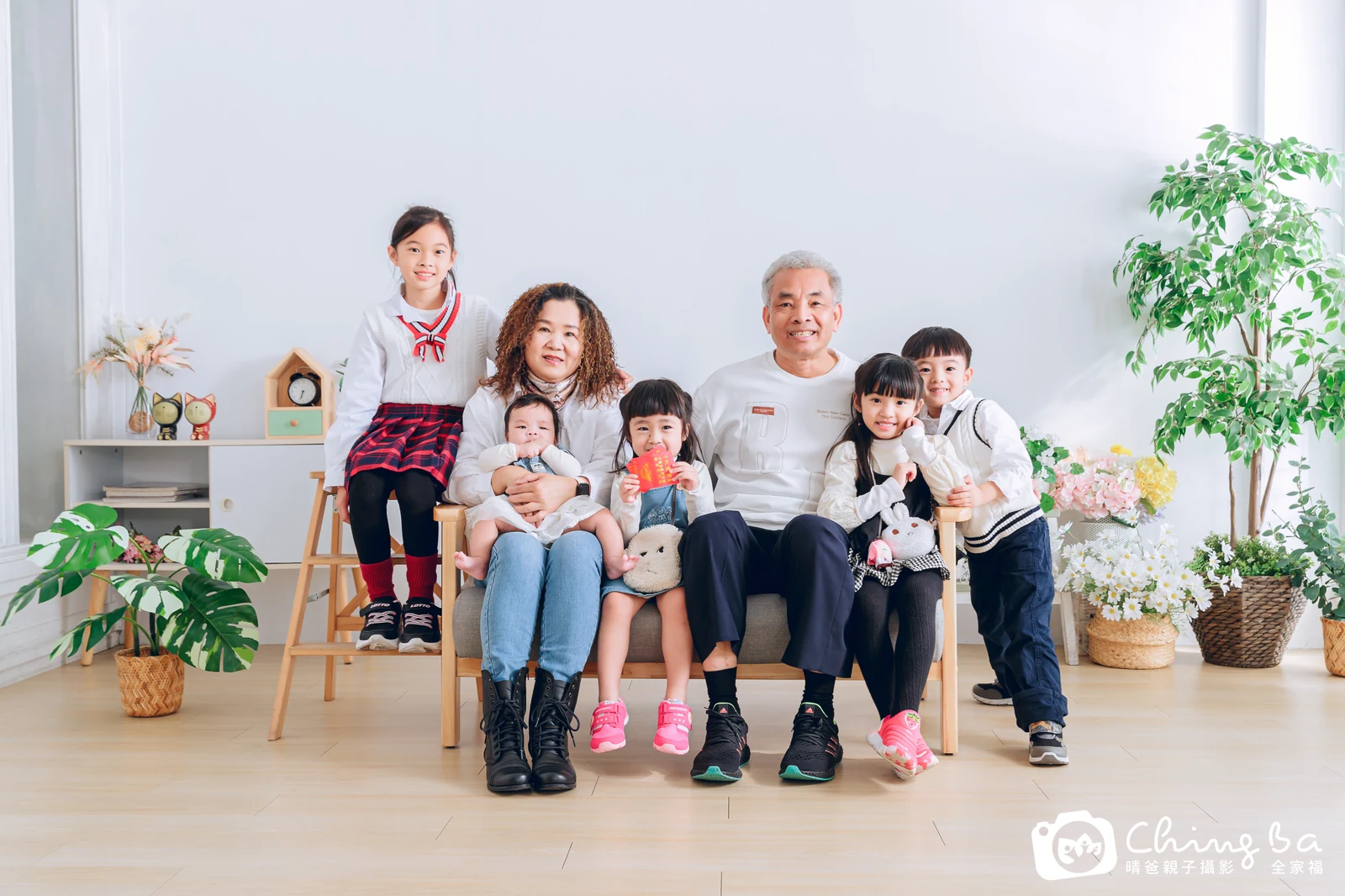 家族合照——晴爸親子攝影
