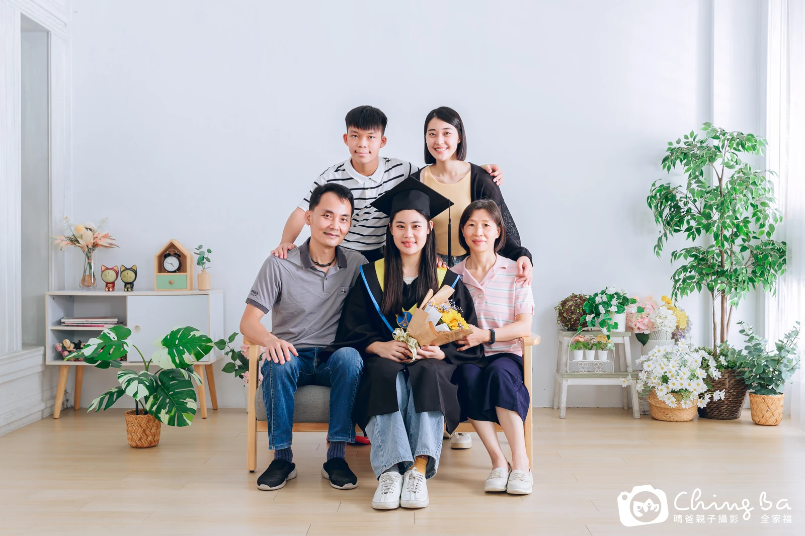 家族全家福作品｜2023 年母親節｜晴爸親子攝影
