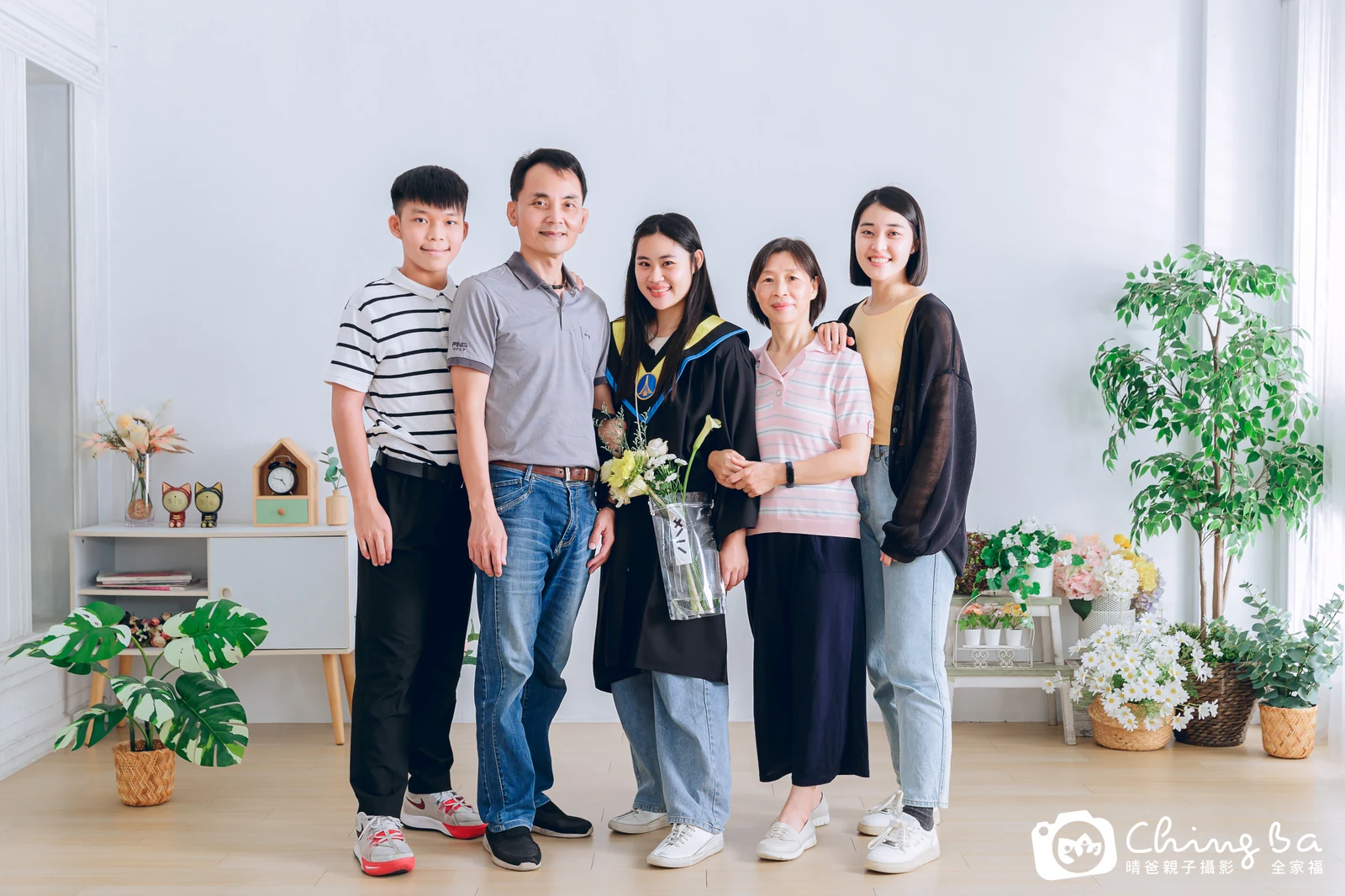 台中家族全家福攝影|兩代