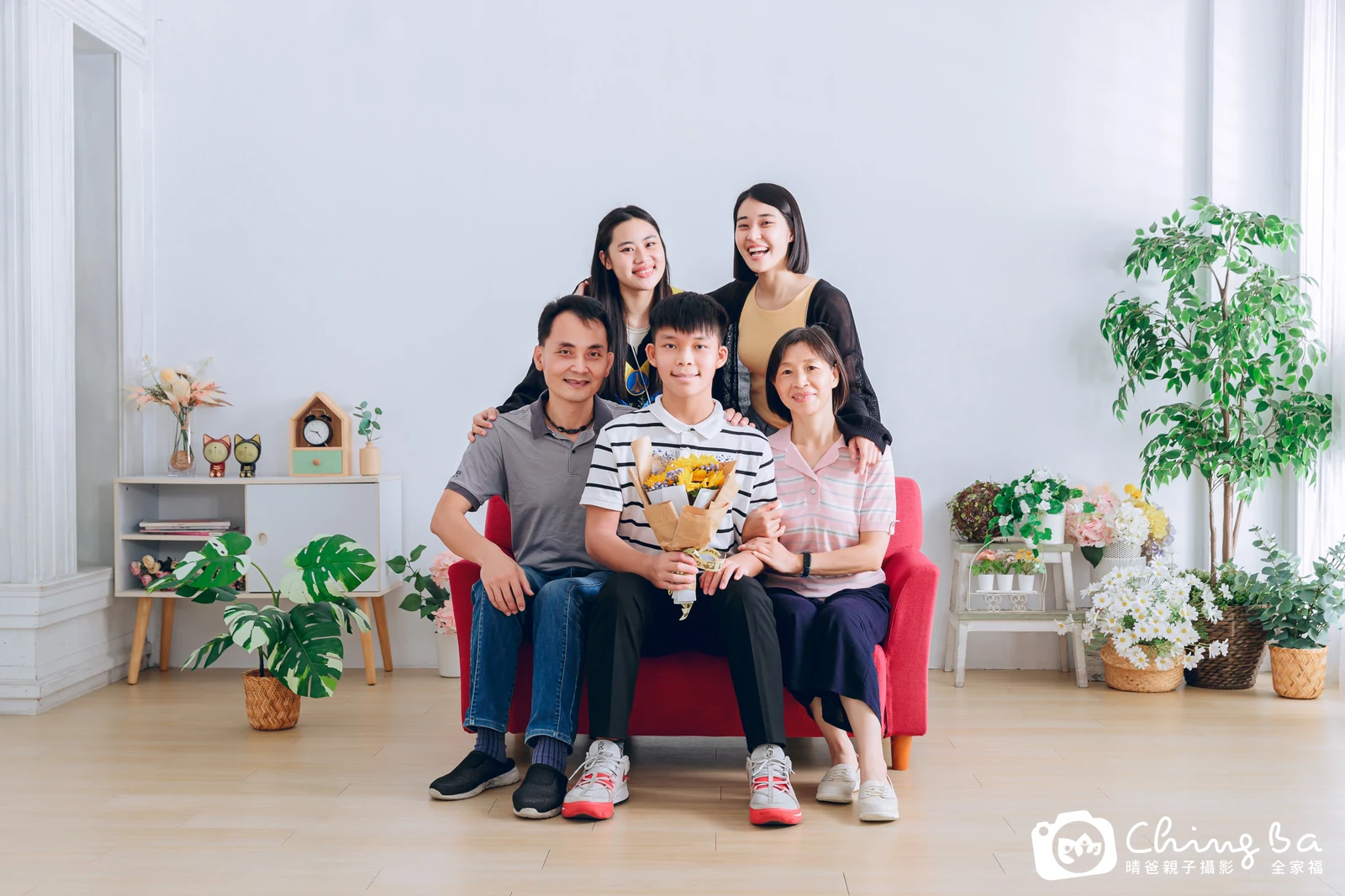 台中家族全家福攝影｜兩代