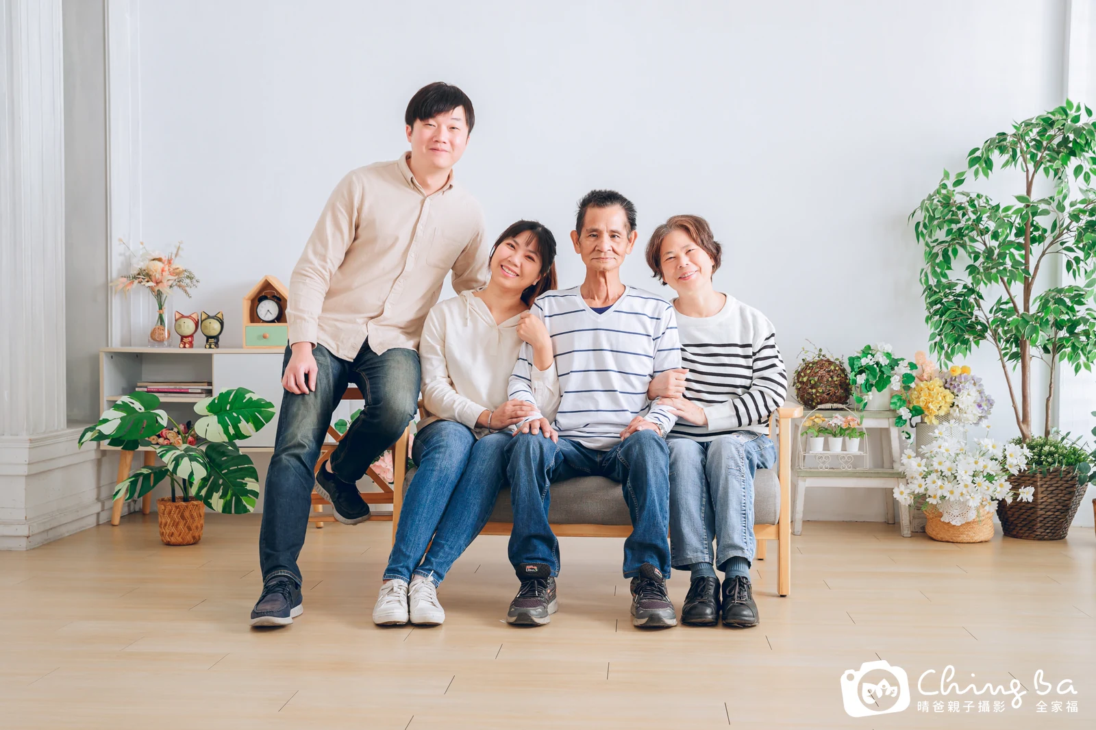 家族合照——晴爸親子攝影