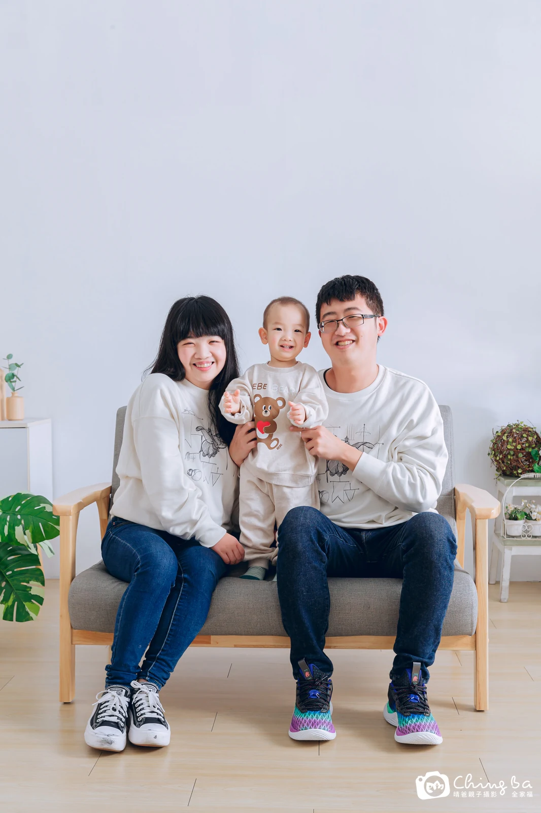 家族合照——晴爸親子攝影
