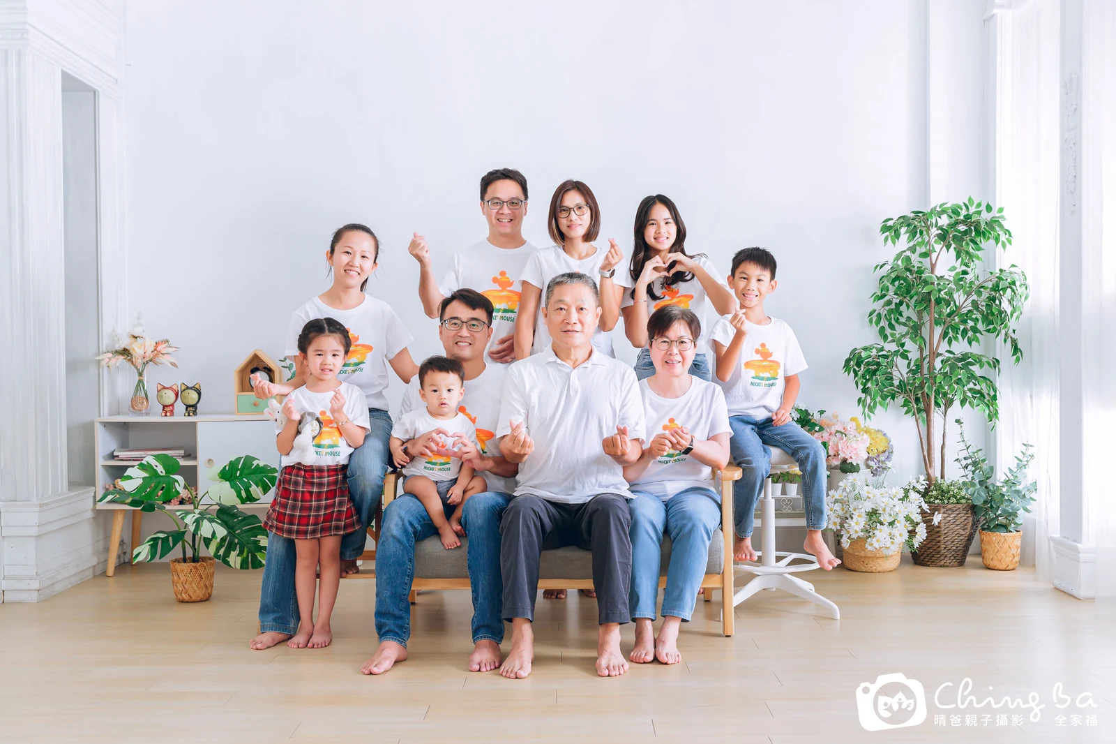 家族全家福作品｜2023 年夏季｜晴爸親子攝影