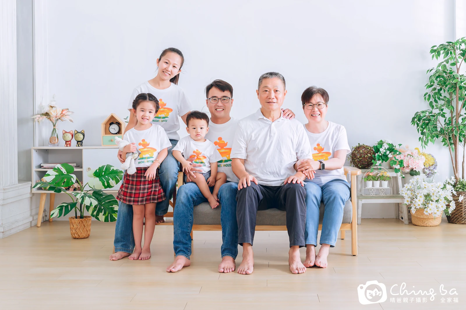 台中家族全家福攝影｜三代同堂