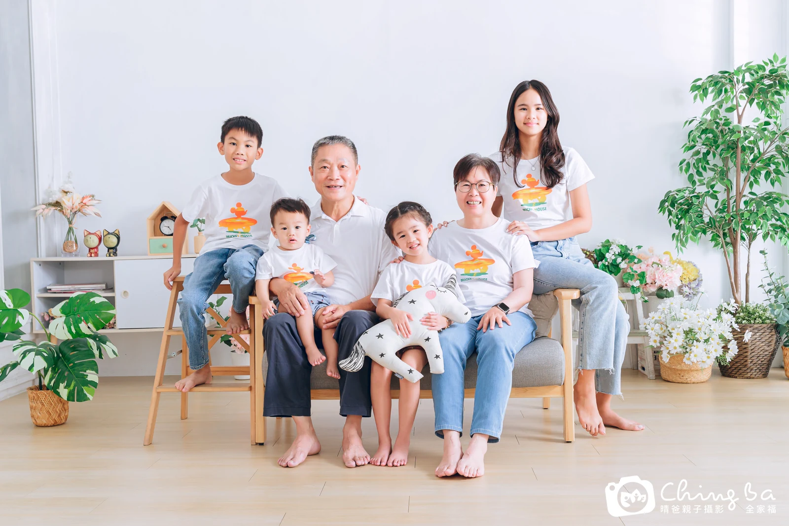 家族合照——晴爸親子攝影