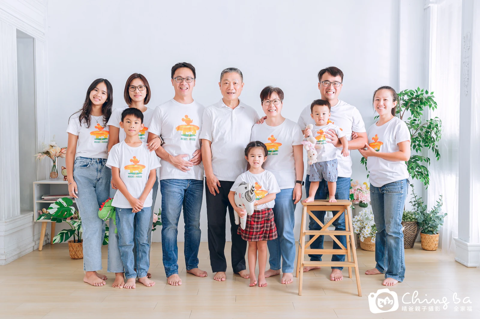 家族合照——晴爸親子攝影