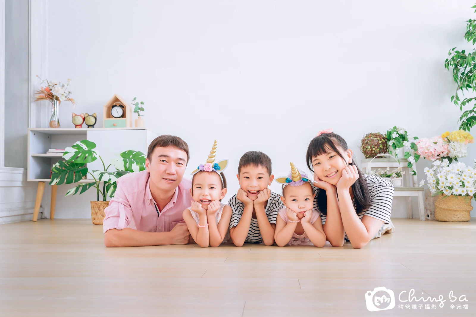 家族合照——晴爸親子攝影
