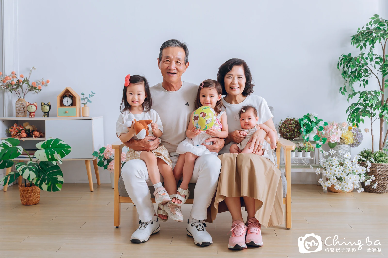 家族合照——晴爸親子攝影