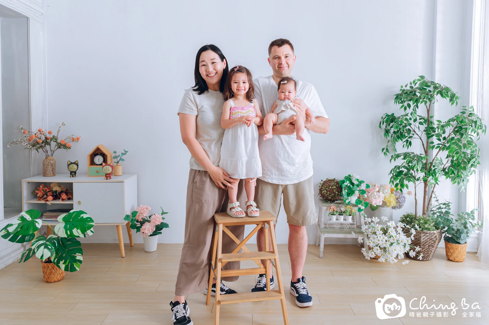 家族合照——晴爸親子攝影
