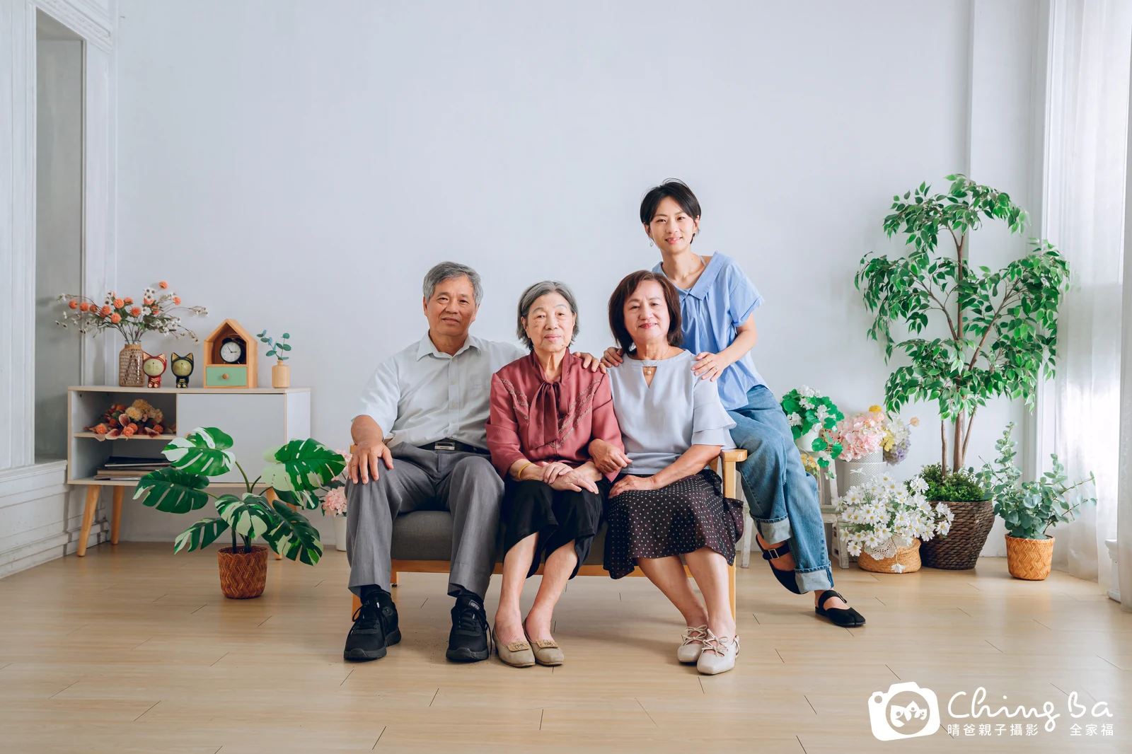 家族合照——晴爸親子攝影