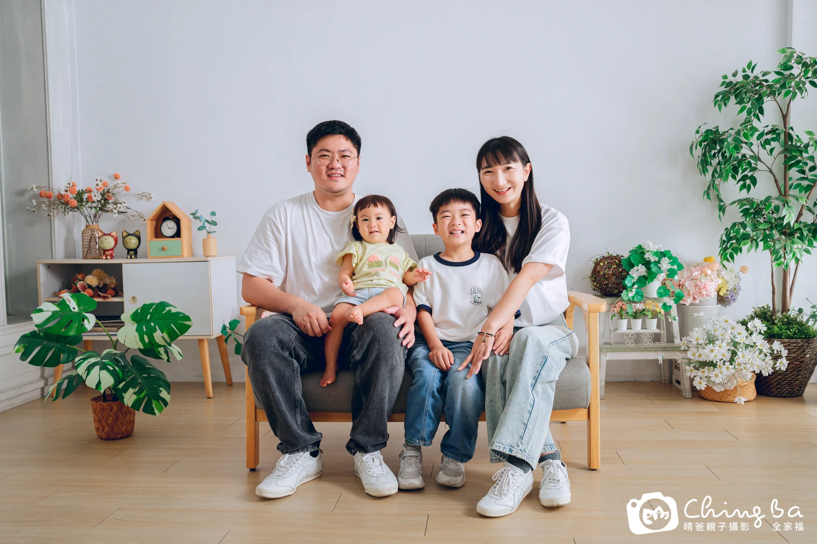 家族合照——晴爸親子攝影