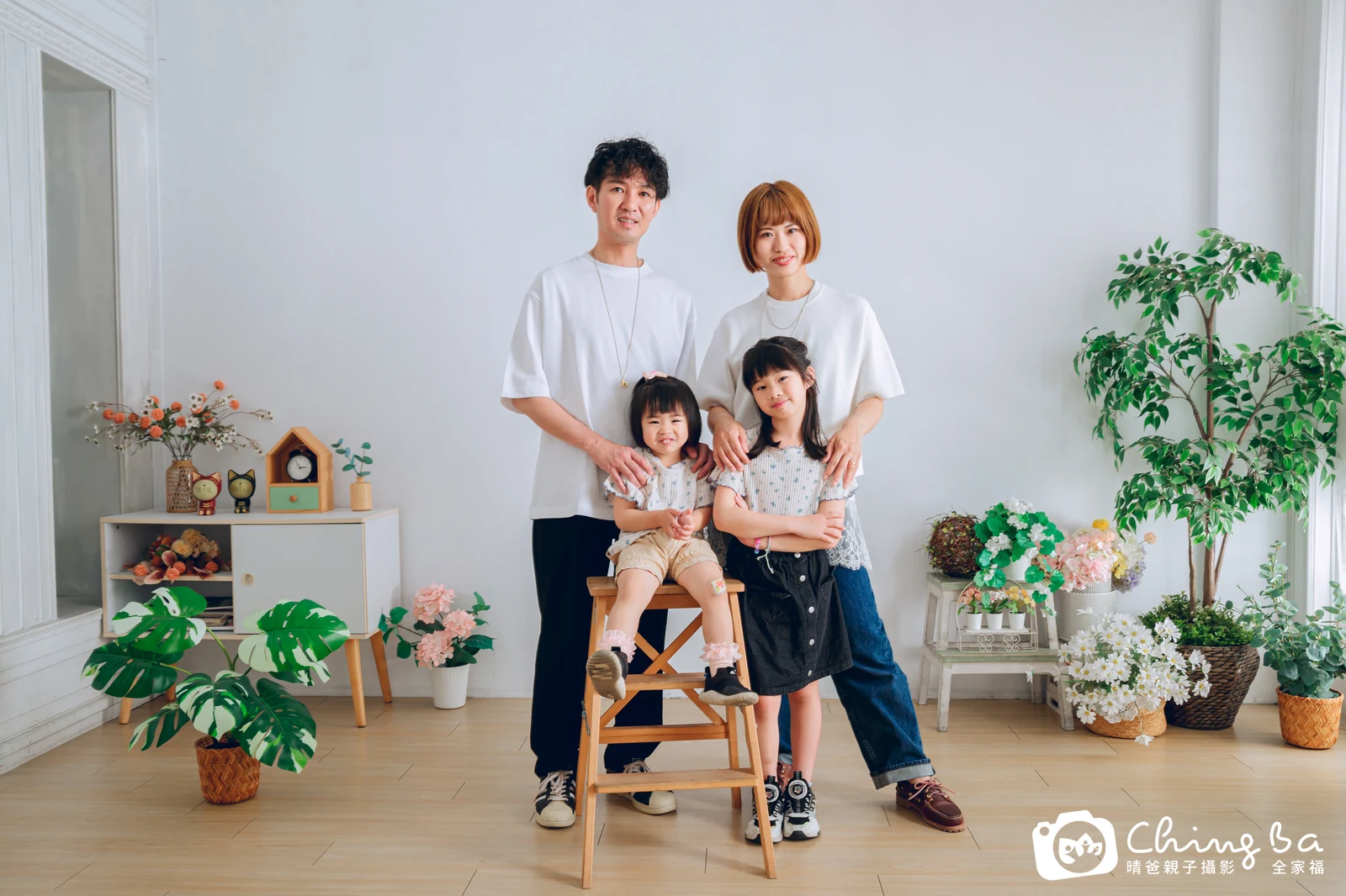 台中家族全家福攝影｜四代同堂