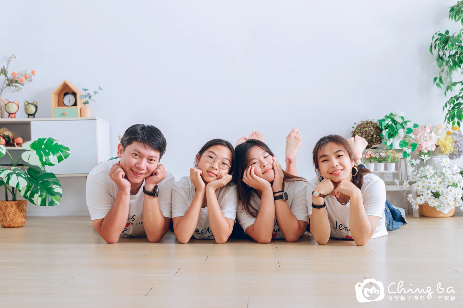 家族合照——晴爸親子攝影