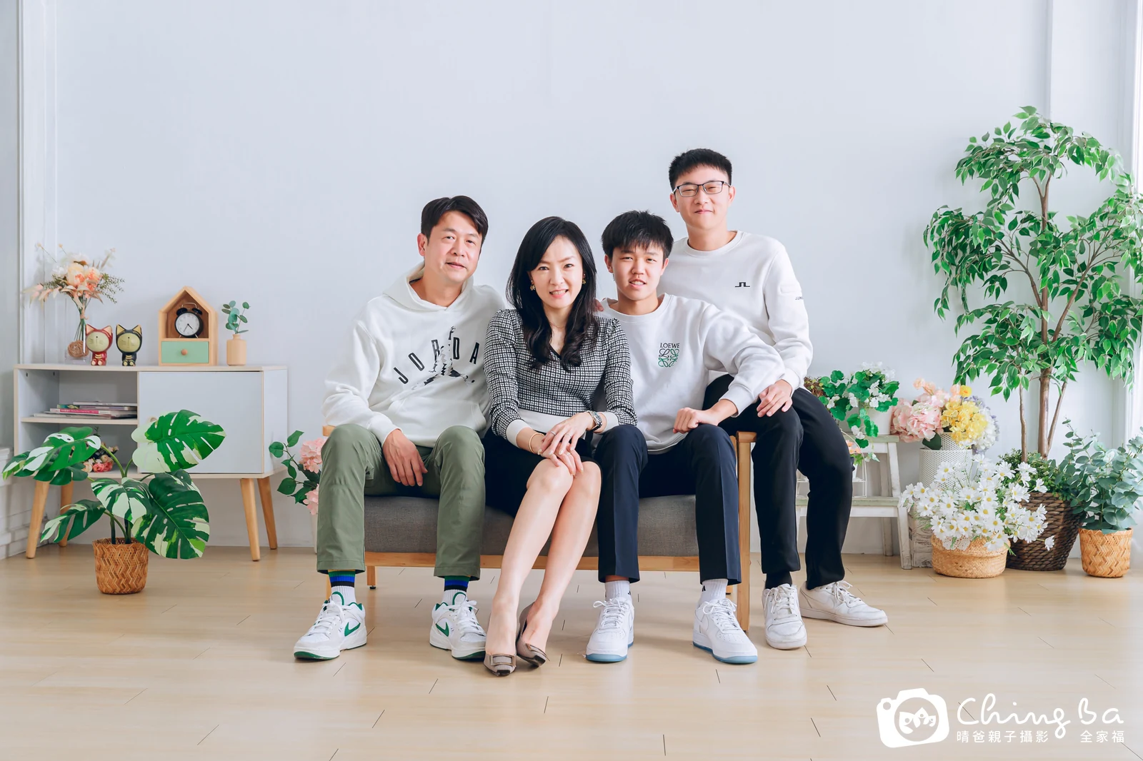 家族合照——晴爸親子攝影