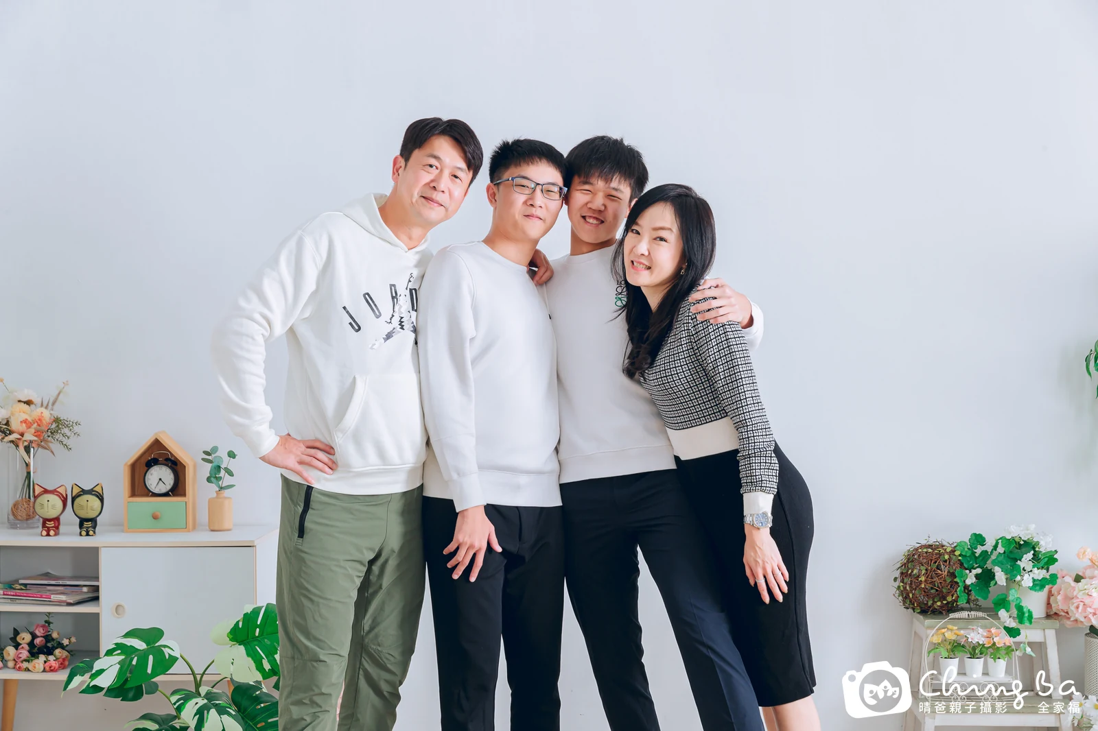 家族合照——晴爸親子攝影