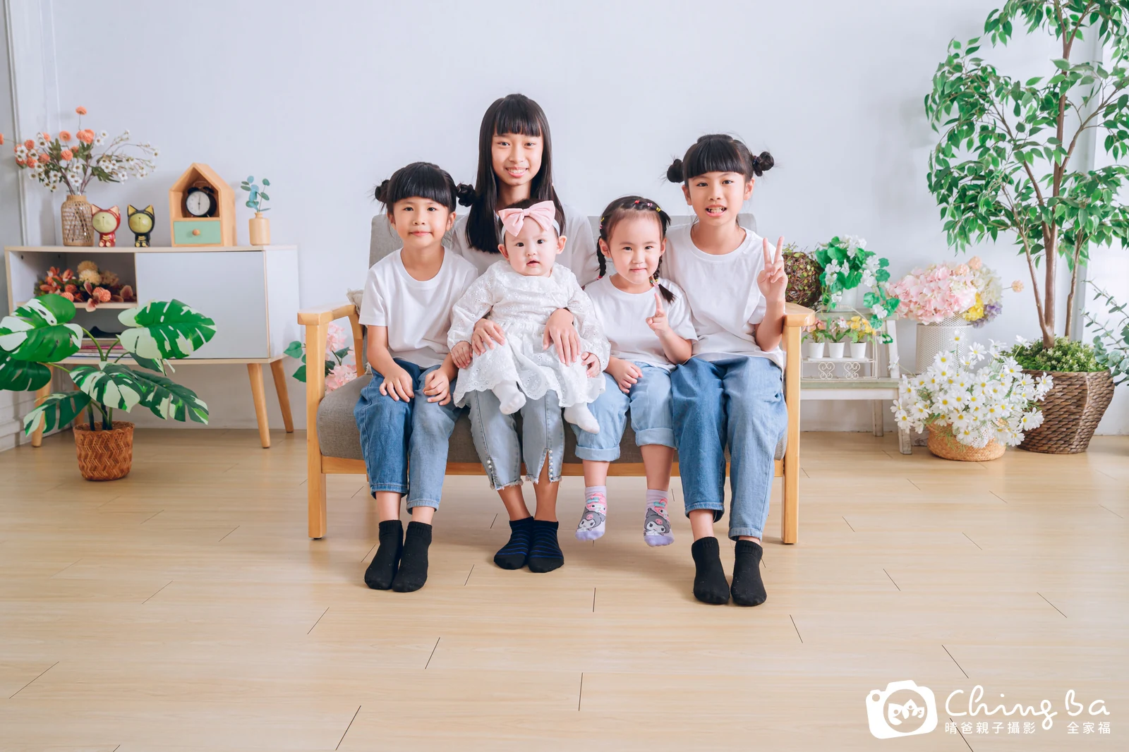 家族合照——晴爸親子攝影