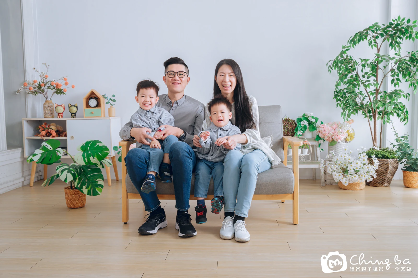 家族合照——晴爸親子攝影