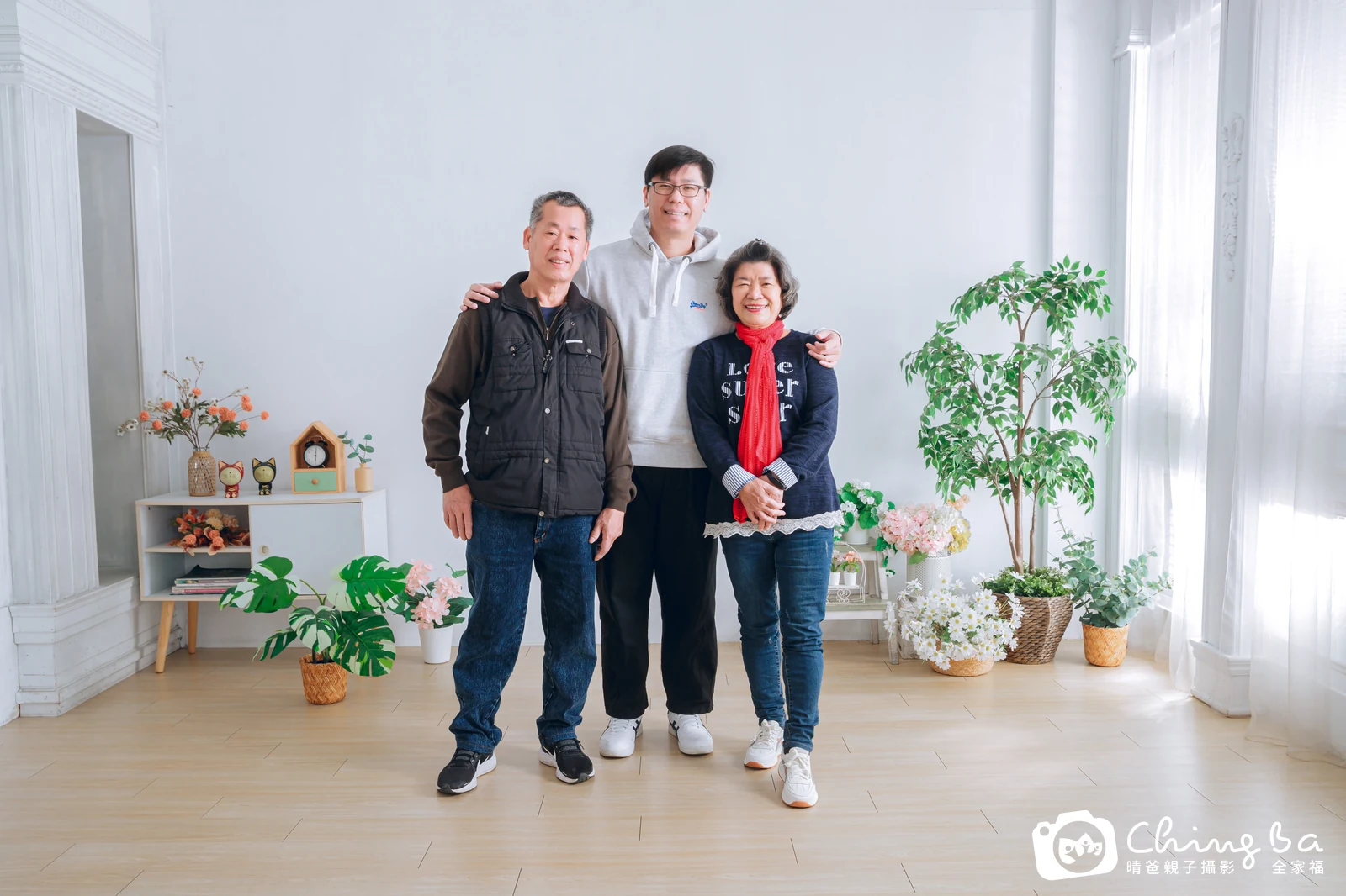 台中家族全家福攝影｜三代同堂