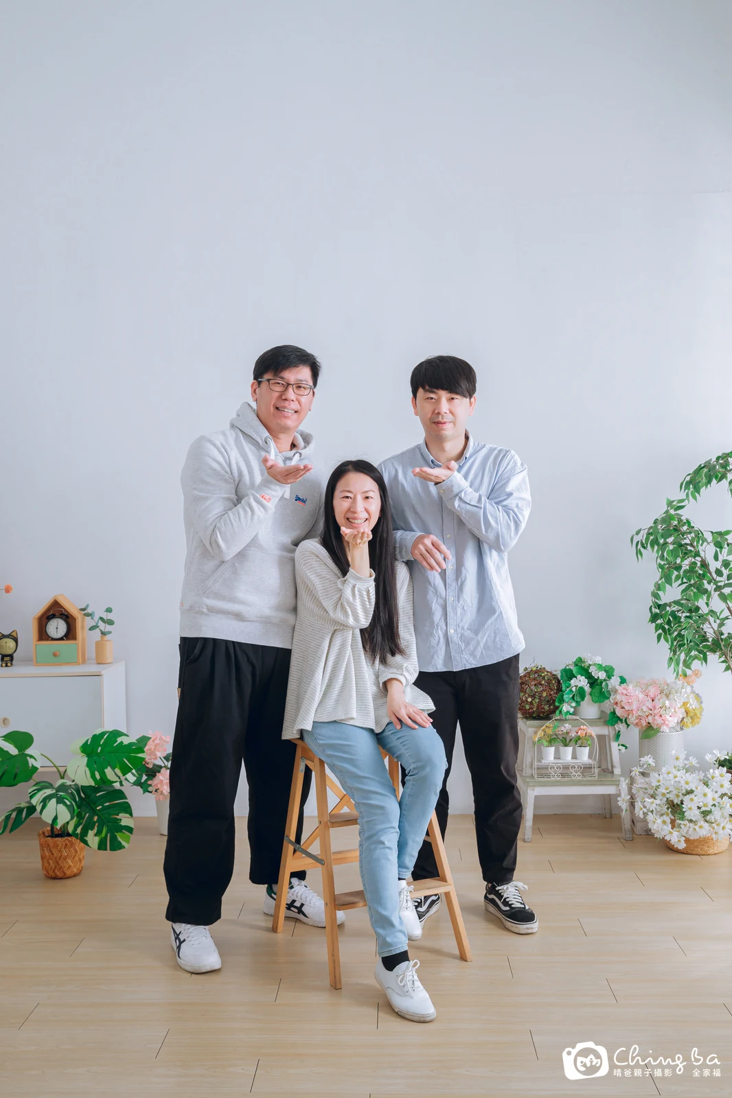 家族合照——晴爸親子攝影