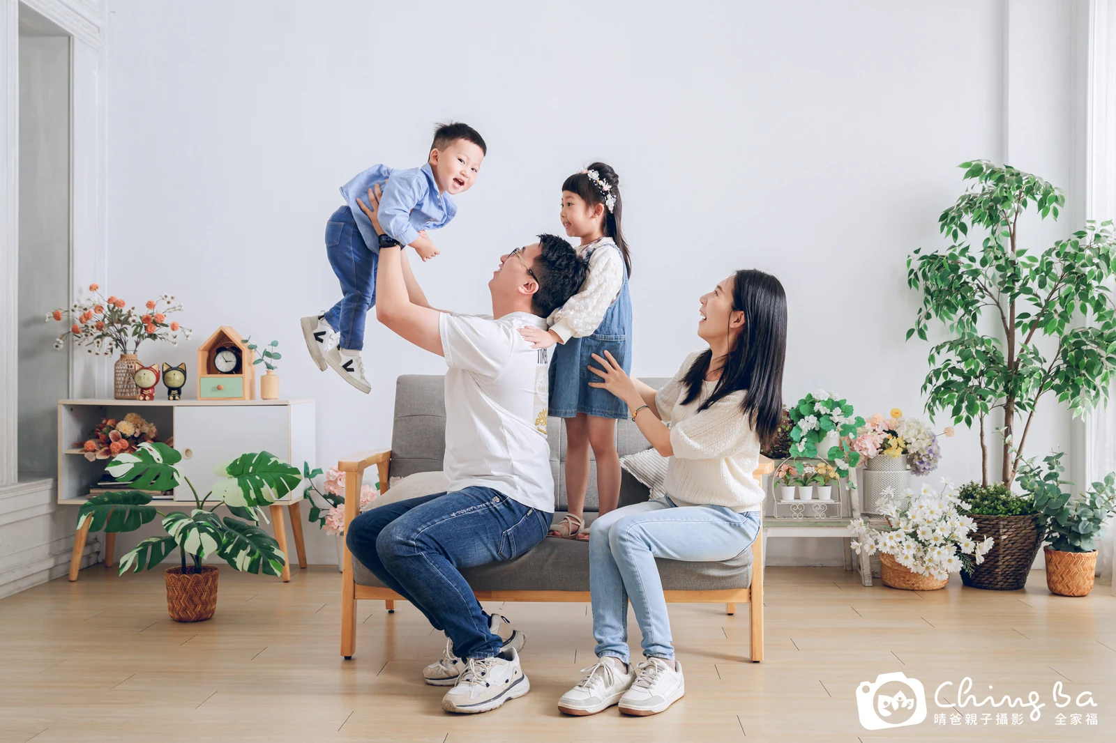 家族合照——晴爸親子攝影