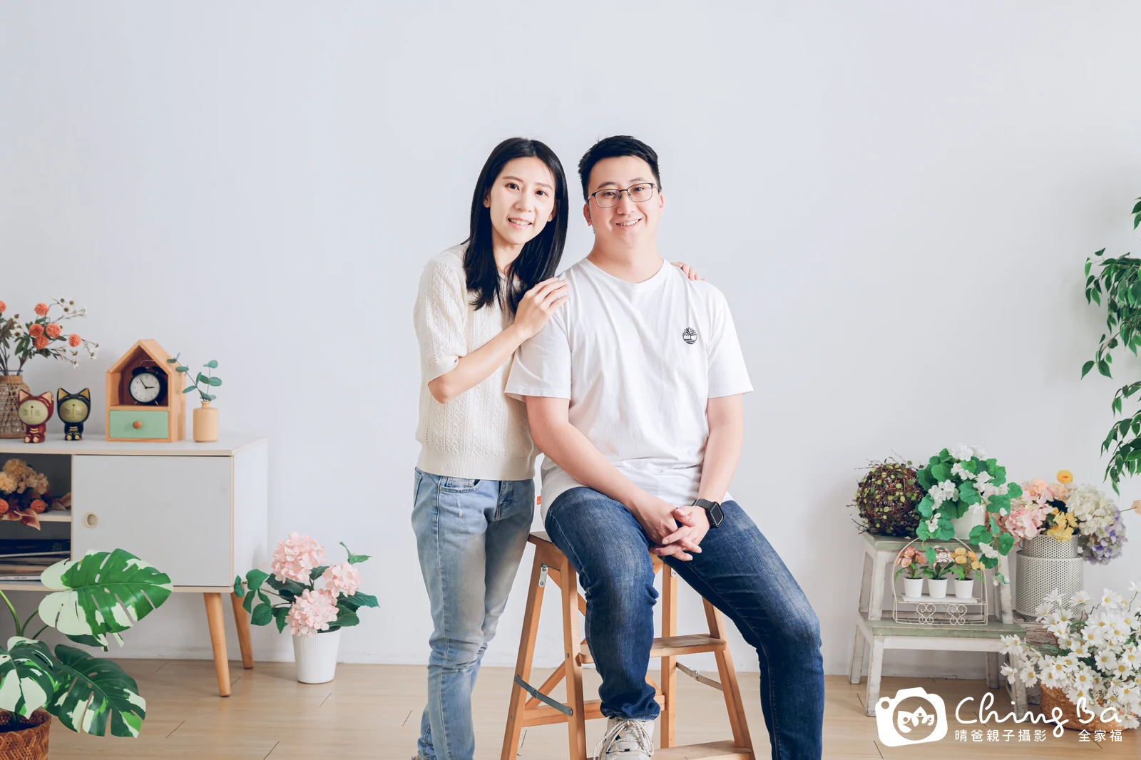 家族合照——晴爸親子攝影