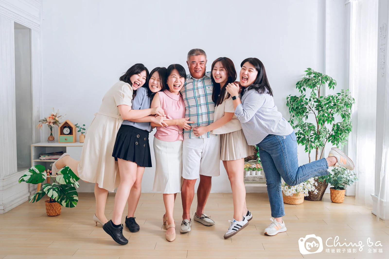家族合照——晴爸親子攝影