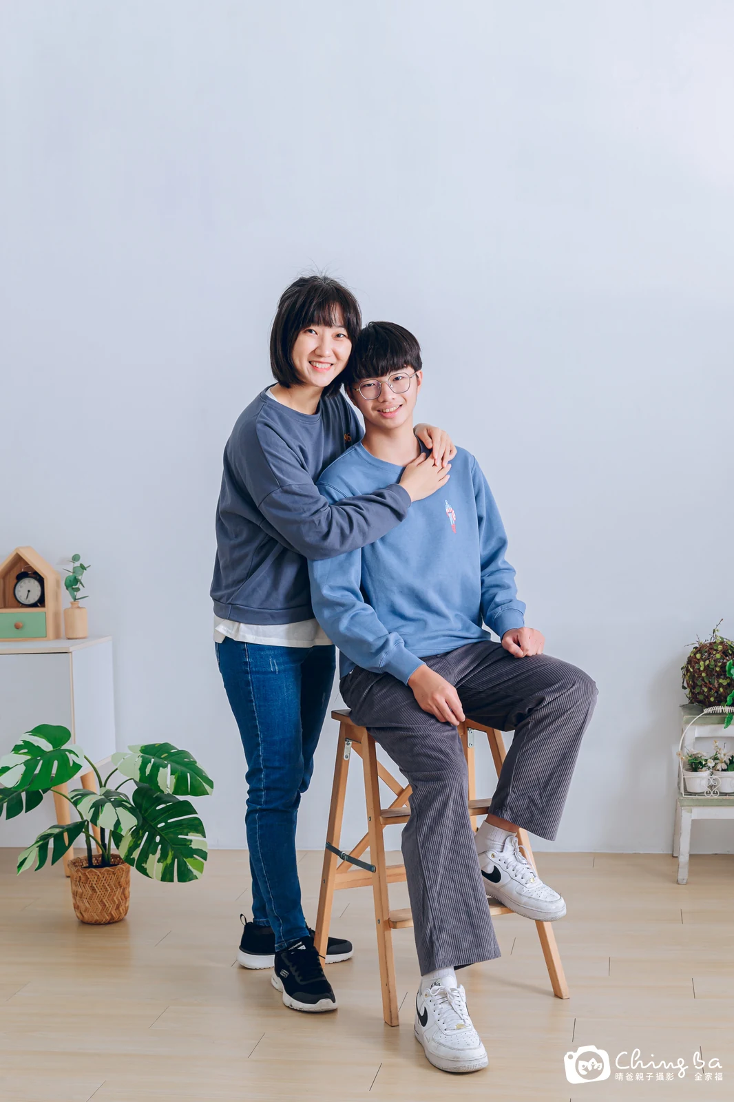 台中家族全家福攝影|兩代