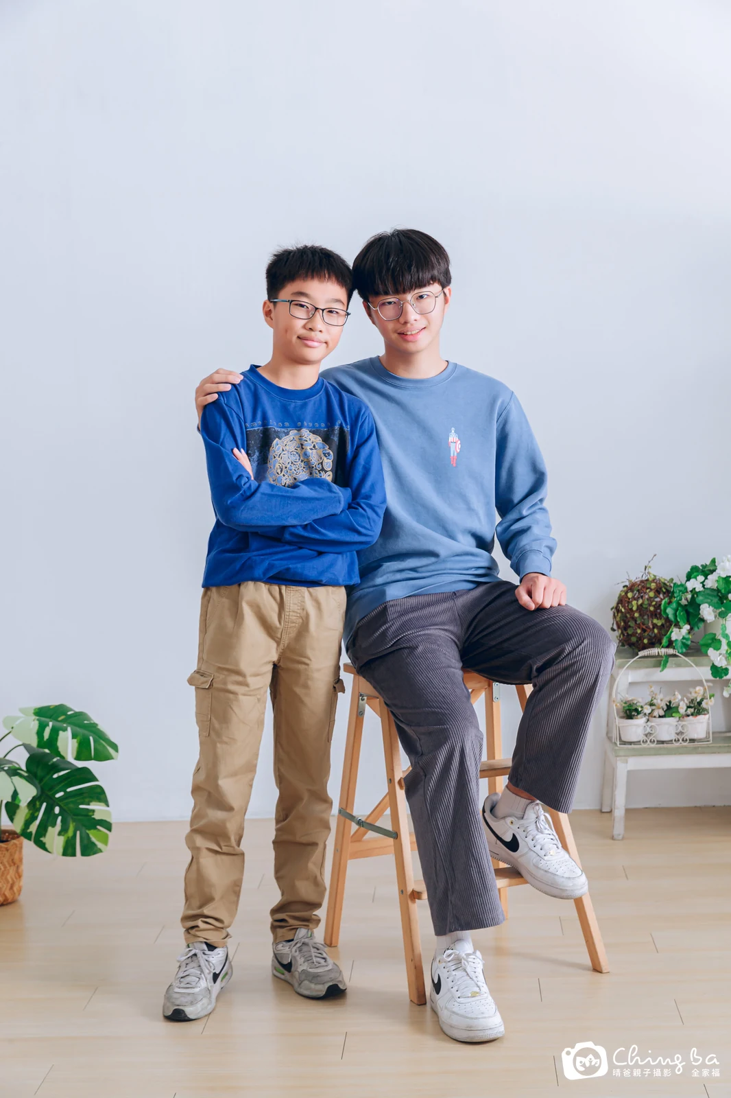 家族合照——晴爸親子攝影