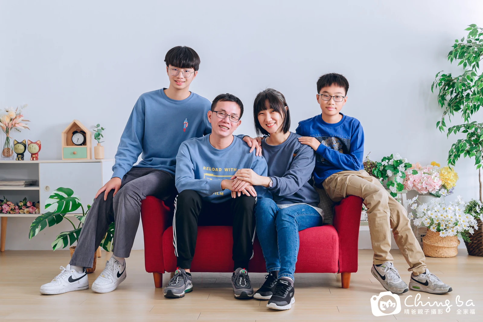 台中家族全家福攝影|兩代