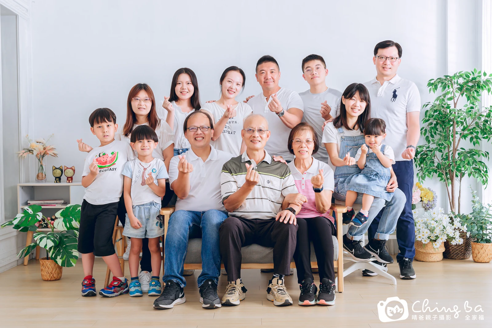 台中家族全家福攝影｜三代同堂