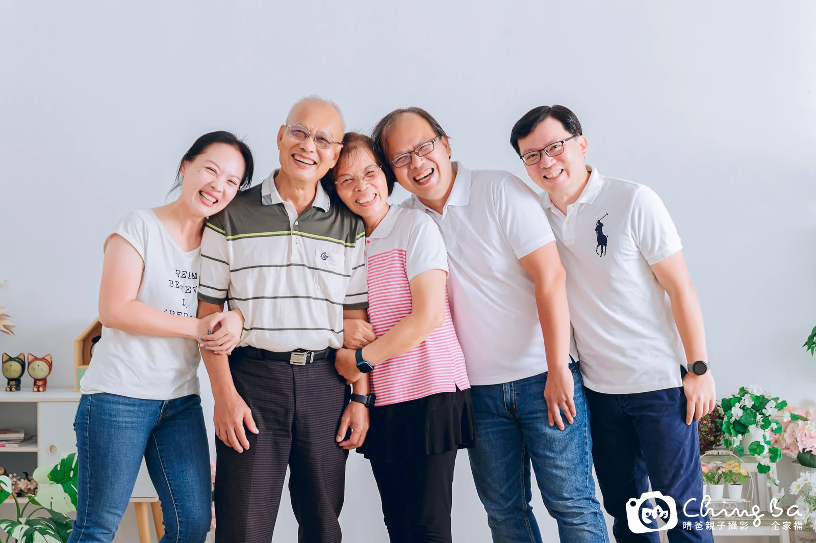 家族合照——晴爸親子攝影