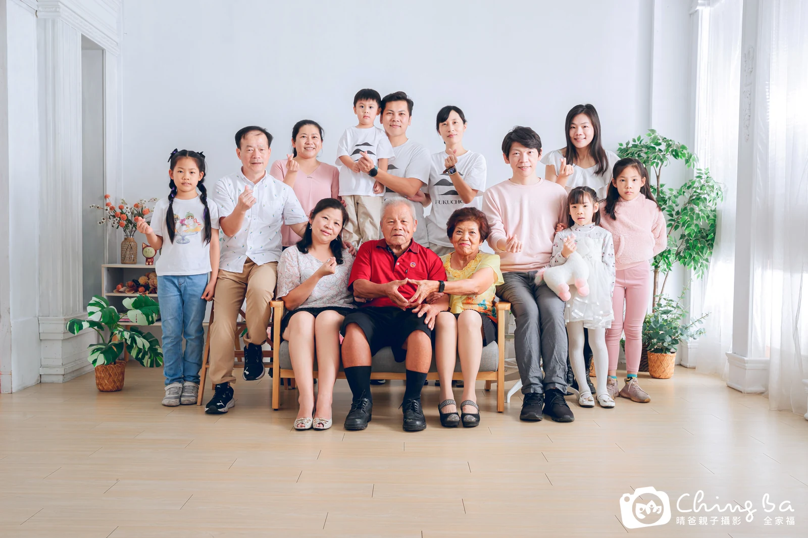 台中家族全家福攝影｜三代同堂