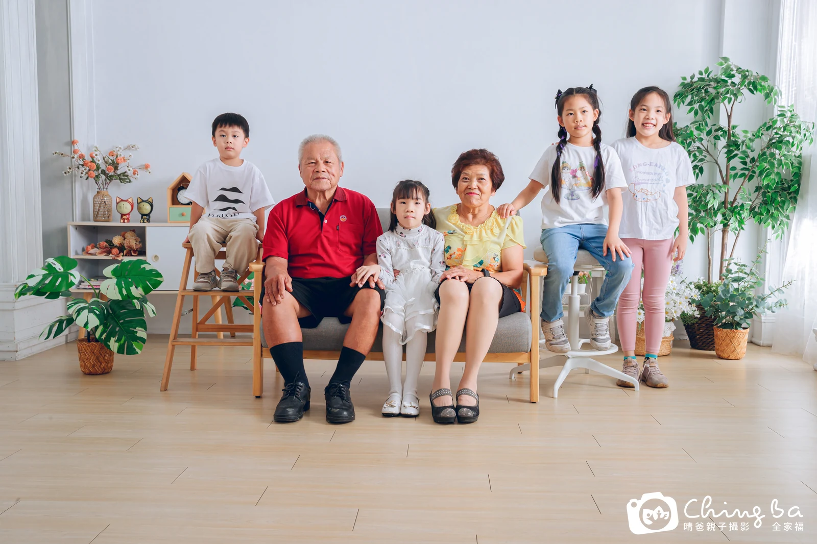 家族合照——晴爸親子攝影