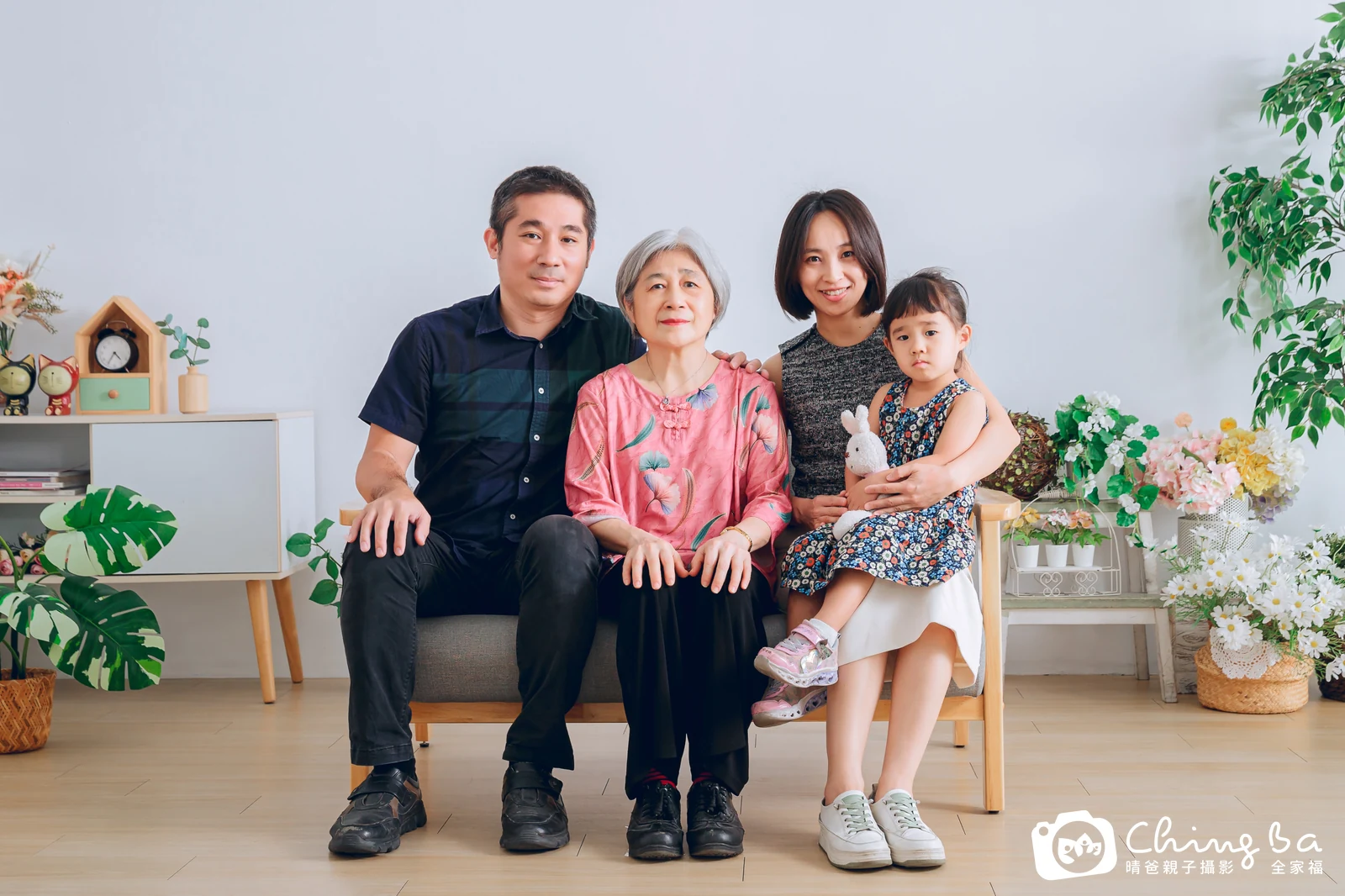 台中家族全家福攝影｜三代同堂